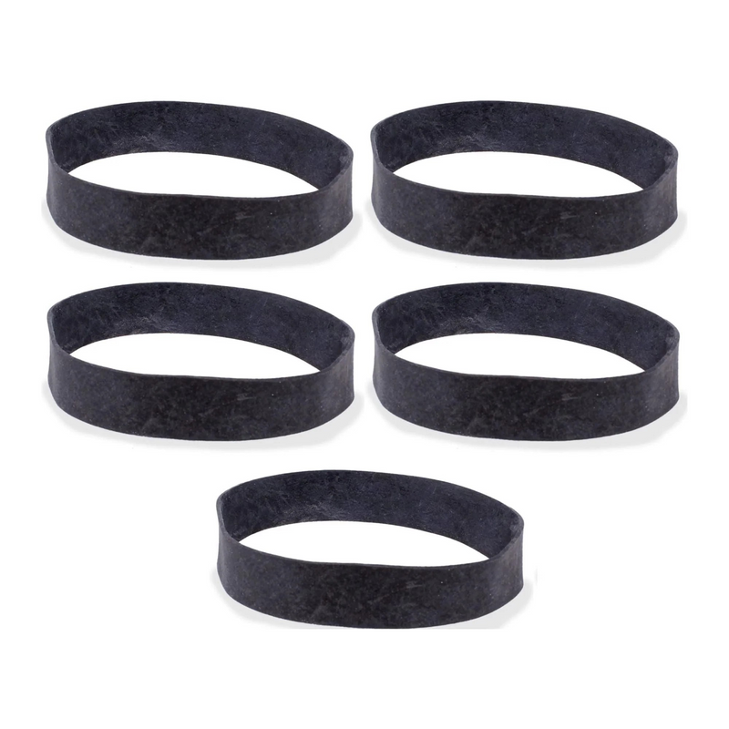 Wide Black Rubber Bands - 5Pc, WRB5