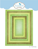 Elizabeth Craft Designs Die Set- Fitted Rectangles, 1121