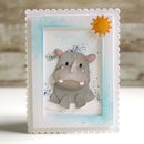 Elizabeth Craft Designs Die Set- Hippo/Rhino, 1664