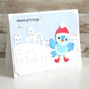 Elizabeth Craft Designs Die Set- Winter Bird, 1685