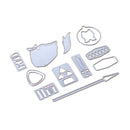 Elizabeth Craft Designs Dies - Knight's Armour, 1794