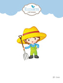 Elizabeth Craft Designs Die Set-Farmer, 1859