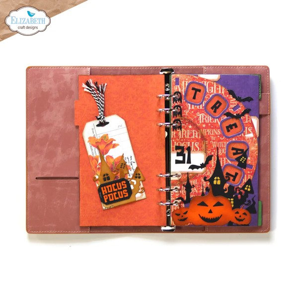 Eliazbeth Craft Design Dies - Planner Essentials - Halloween Set