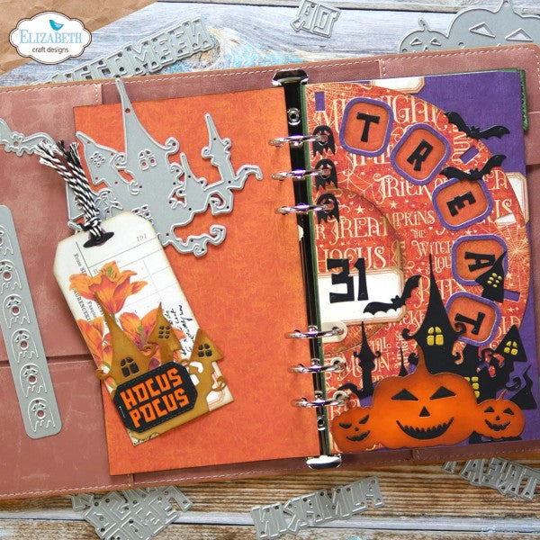 Eliazbeth Craft Design Dies - Planner Essentials - Halloween Set