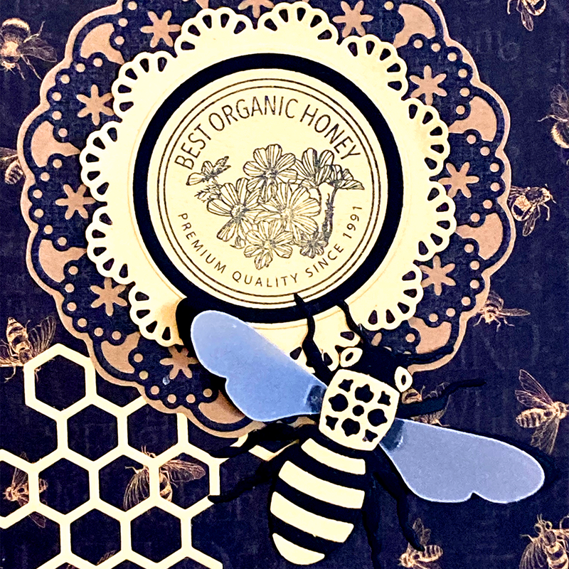 Elizabeth Craft Designs Die Set- Layered Honeybee, ECD2024