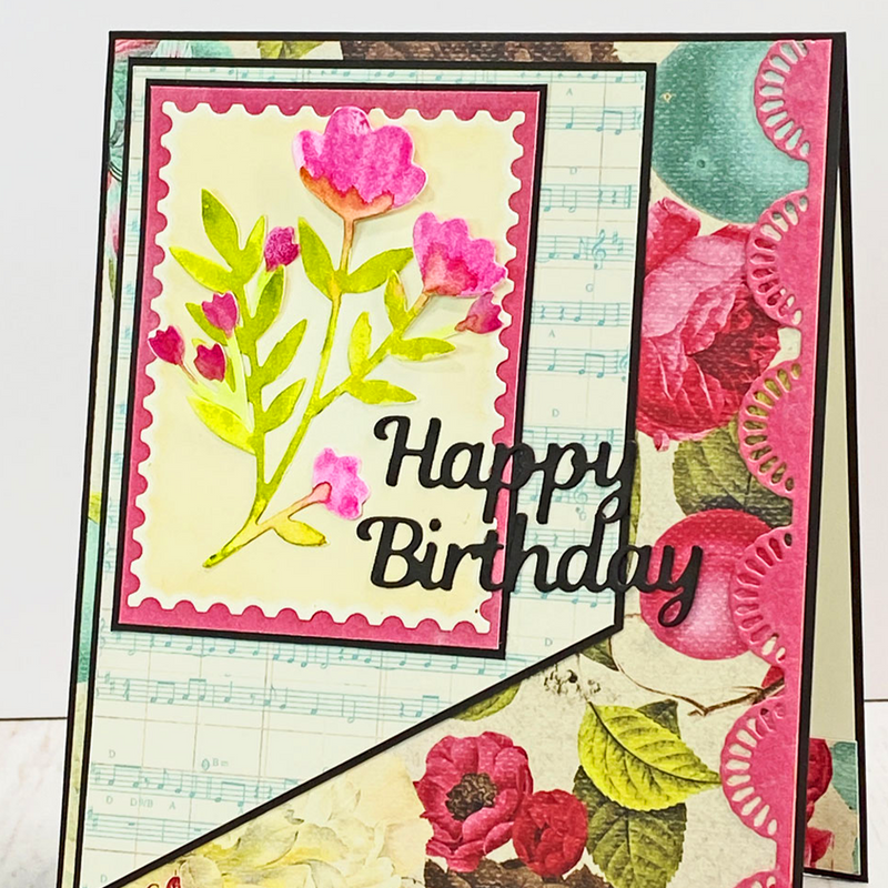 Elizabeth Craft Designs Die Set- Stemmed Flowers, ECD2027