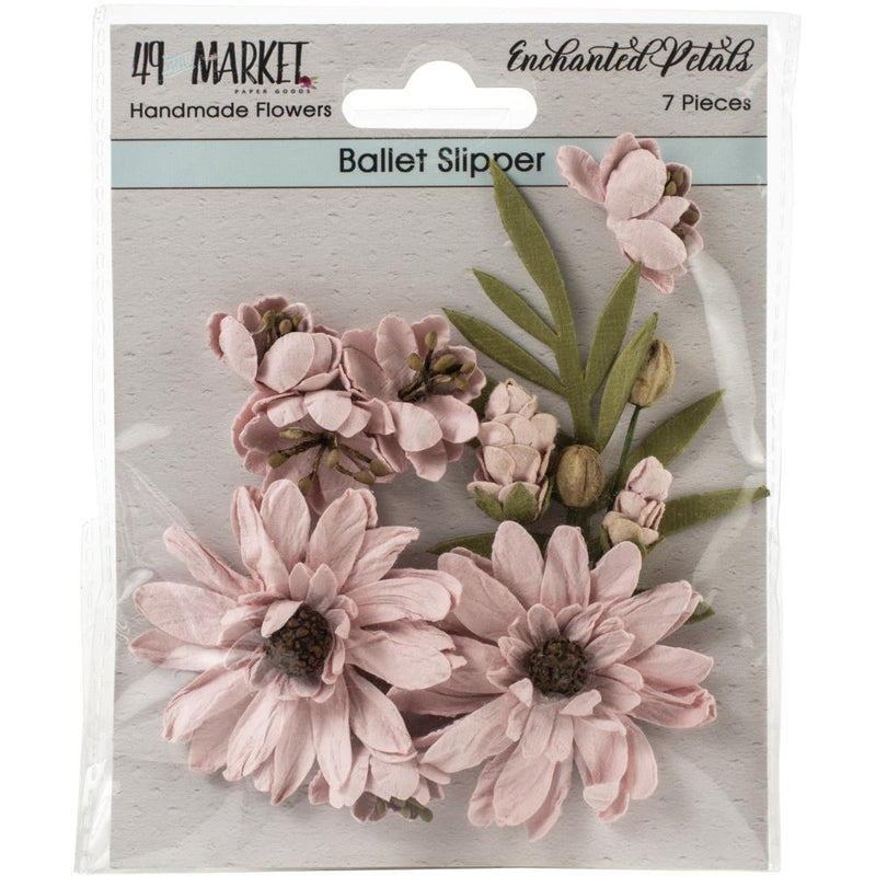 49 And Market Paper Flowers - Enchanted Petals - Ballet Slipper, EP-89074
