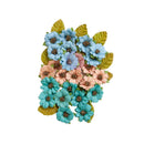 Prima Marketing Mulberry Paper Flowers 1" Painted Floral - Painted Beauties, 658601