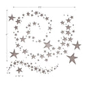 Sizzix Thinlits Die Set - Swirling Stars, 663095 by: Tim Holtz