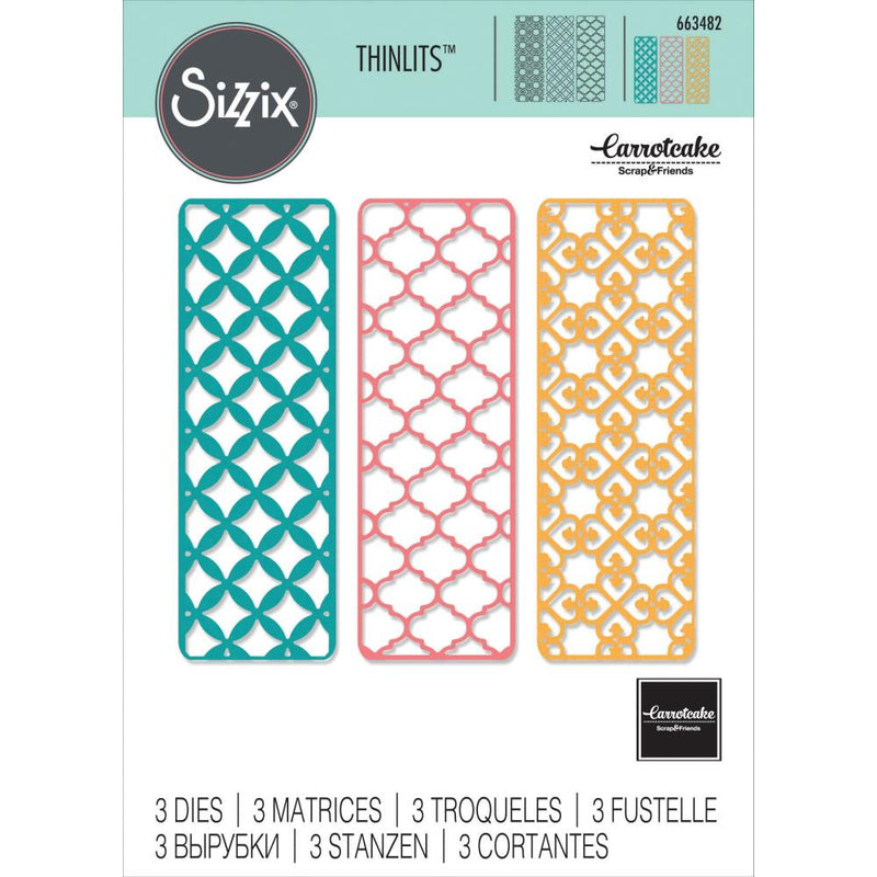 Sizzix Thinlits Die Set - Creative Backgrounds, 663482 by: Carrotcake