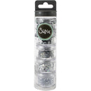 Sizzix - Making Essential Sequins & Beads 5Pc - Silver, 663813