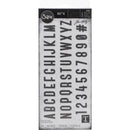 Sizzix Bigz XL Alphabet Die - Society, 664169 by: Tim Holtz