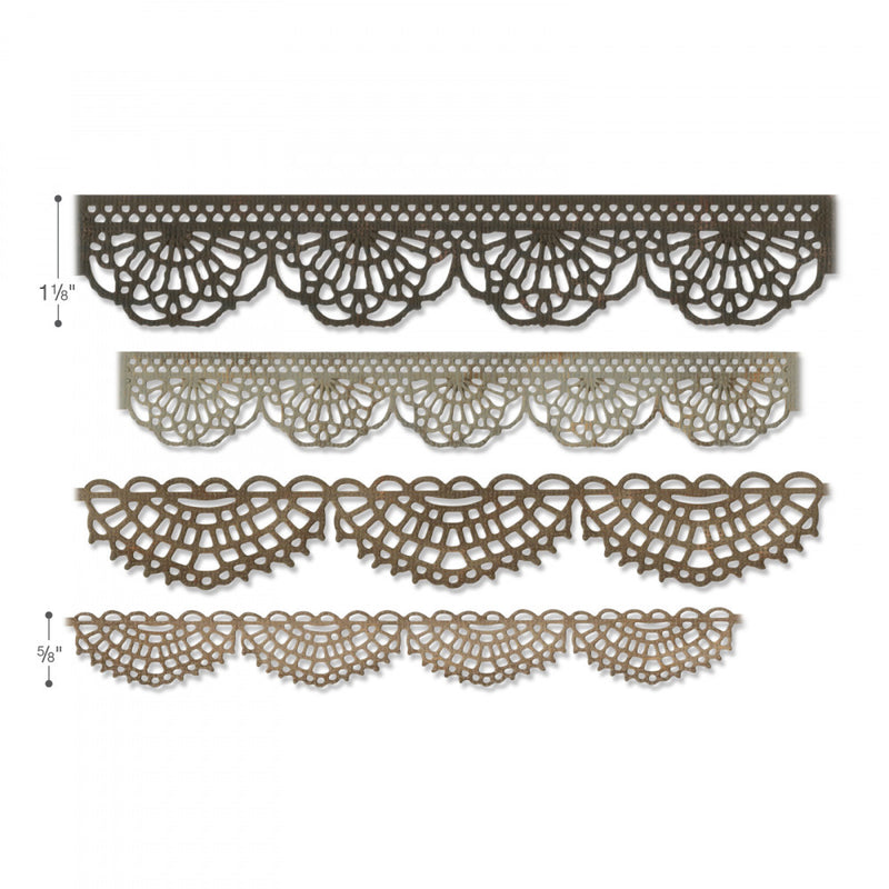 Sizzix Thinlits Die Set - Crochet, 664178 by: Tim Holtz