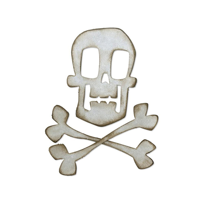 Sizzix Bigz Die - Skull & Crossbones, 664215 by: Tim Holtz