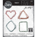 Sizzix Thinlits Die Set - Geo Frames, 664414 by: Tim Holtz