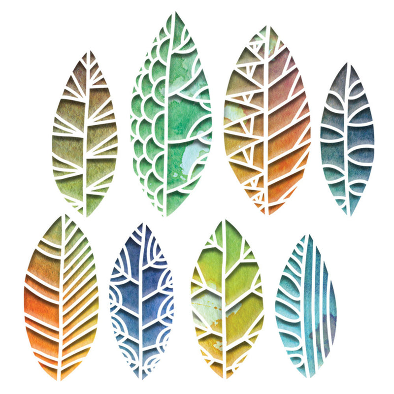 Sizzix Thinlits Die Set - Cut Out Leaves, 664431 by: Tim Holtz