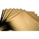 Sizzix Effectz - Decorative Foil Sheets 10Pc,, 6x6, Gold, 664566