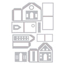 Sizzix Thinlits Die Set 16Pc - Paper Village, 664741 by: Tim Holtz