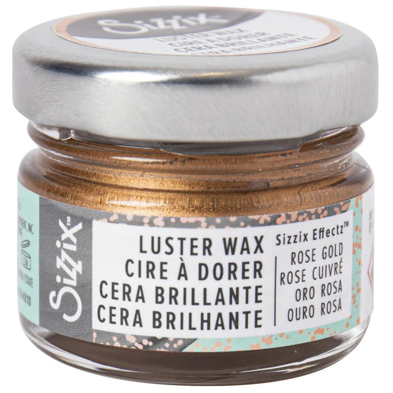 Sizzix Effectz - Luster Wax - Rose Gold, 20ml, 664810