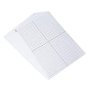 Sizzix Accessory Sticky Grid Sheets 8.25X11.75 5Pc, 664927