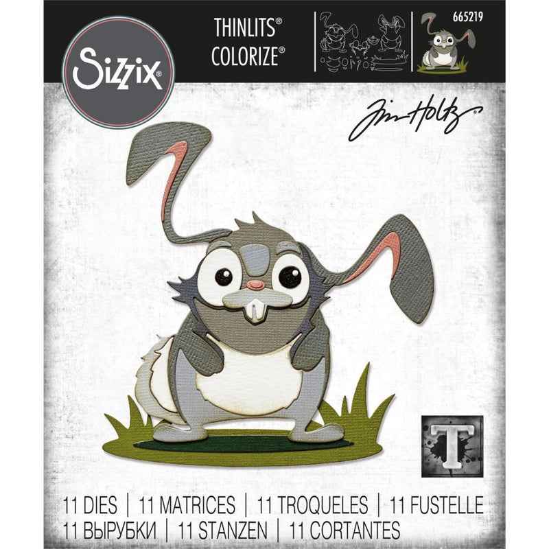 Sizzix Thinlits Die Set - Oliver, Colorize, 665219 by: Tim Holtz