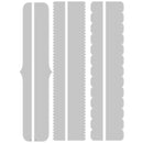 Sizzix Thinlits Die Set 6PK - Decorative Trims, 665435 Designed by: Tim Holtz