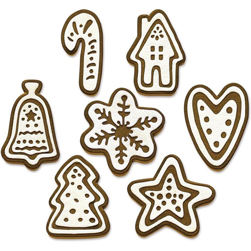 Sizzix Thinlits Die Set  - Christmas Cookies, 665566, by: Tim Holtz