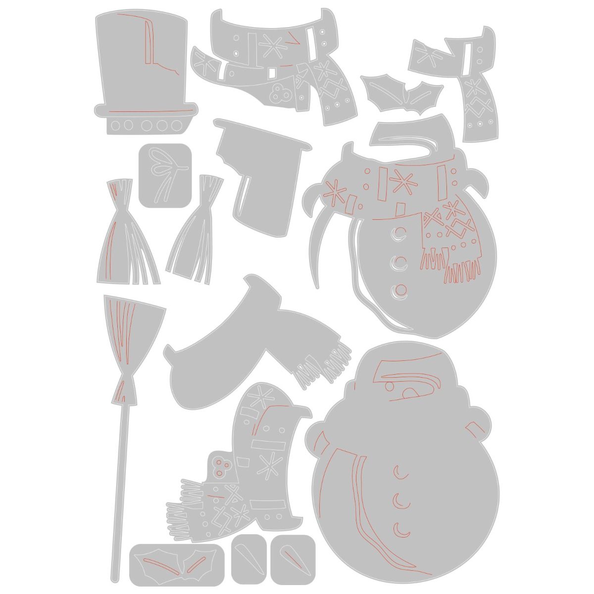 Sizzix Thinlits Die Set - Winston, Colorize, 665569 by: Tim Holtz