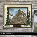 Sizzix Thinlits Die Set  - Mountain Top, 665580 by: Tim Holtz