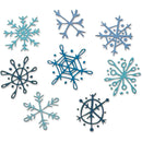 Sizzix Thinlits Die Set  - Scribbly Snowflakes, 665582 by: Tim Holtz
