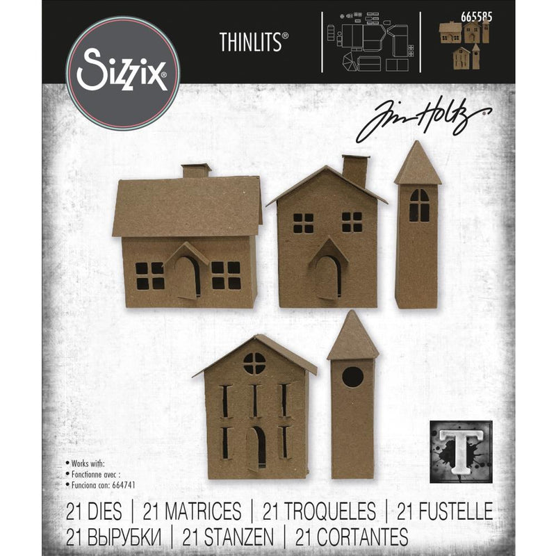 Sizzix Thinlits Die Set  - Paper Village