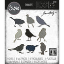 Sizzix Thinlits Die Set - Silhouette Birds, 665861 by: Tim Holtz