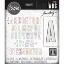 Sizzix Thinlits Die Set- Alphanumeric Bulletin, 666281 by: Tim Holtz