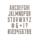 Sizzix Thinlits Die Set- Alphanumeric Emporium, 666282 by: Tim Holtz
