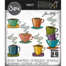 Sizzix Thinlits Die Set- Papercut Café, 666287 by: Tim Holtz