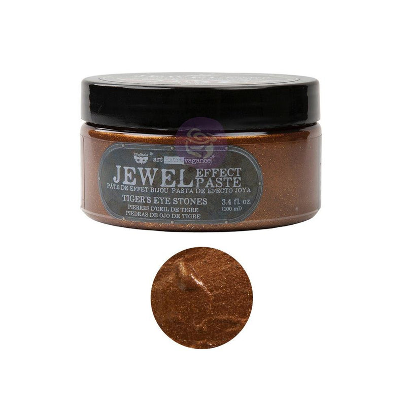 Finnabair Art Extravagance Jewel Effect Paste - Tiger's Eye Stones, 969011