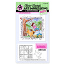 Art Impressions Windows To The World Stamp & Die Set - Swing Window, AI5452