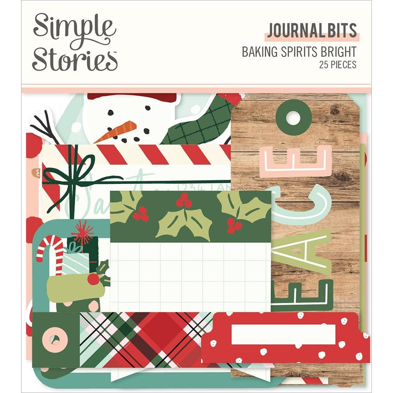 Simple Stories - Journal Bits - Baking Spirits Bright Collection, BAKI8318