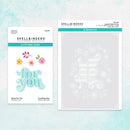 Spellbinders Stencil and Die Bundle - Floral For You, BD-0749