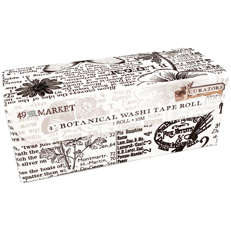 49 And Market Washi Tape Roll - Curators - Botanical, C35588
