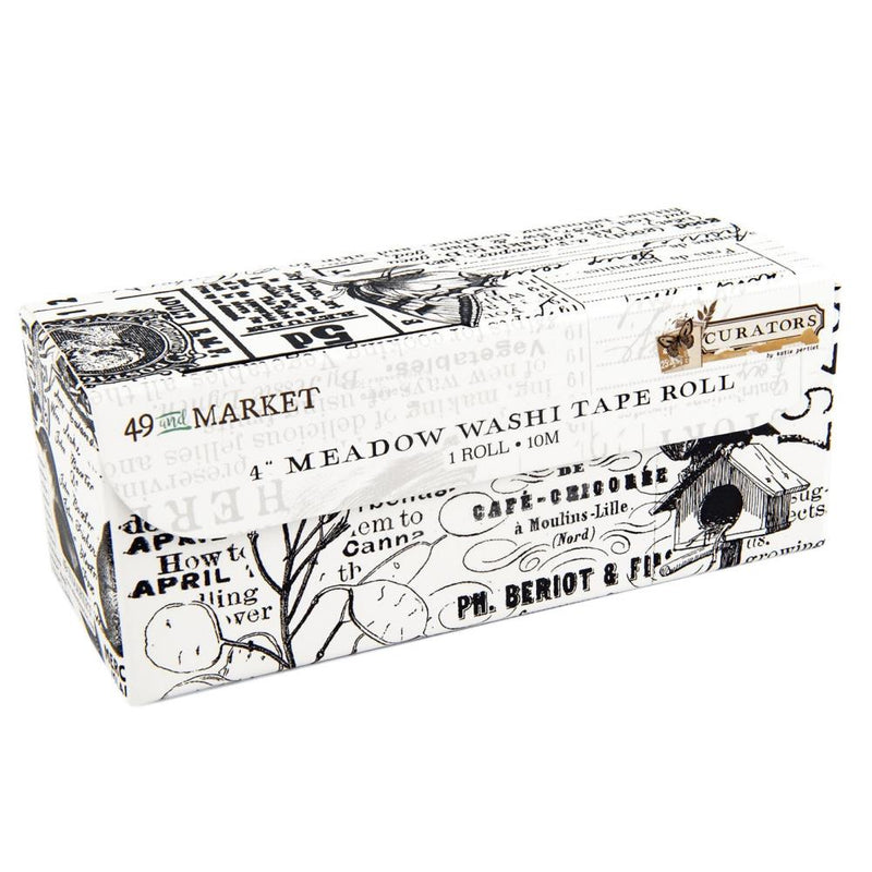 49 And Market Washi Tape Roll - Curators - Meadow, C35595