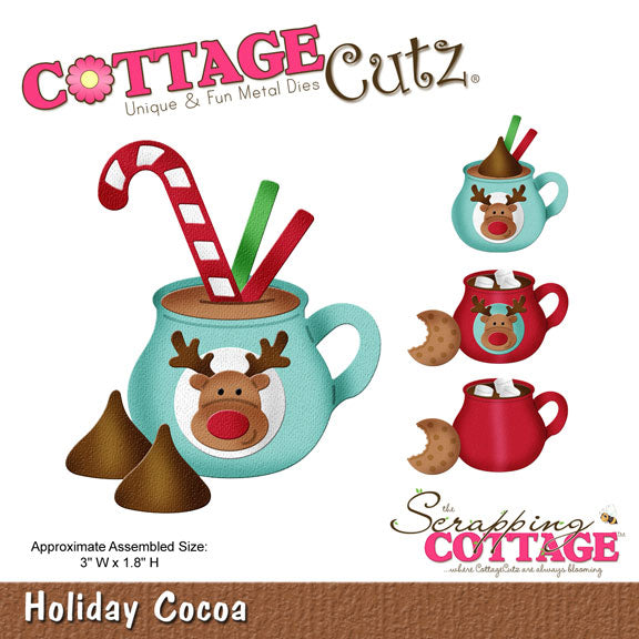 CottageCutz Dies - Holiday Cocoa, CC-069