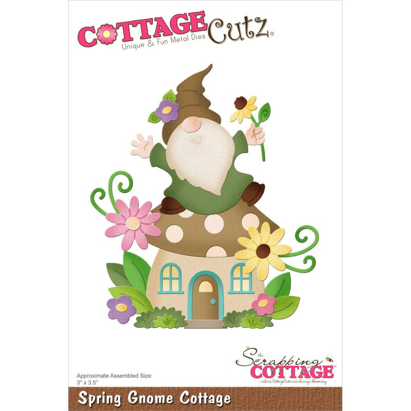 CottageCutz Dies - Spring Gnome Cottage, CC-1003