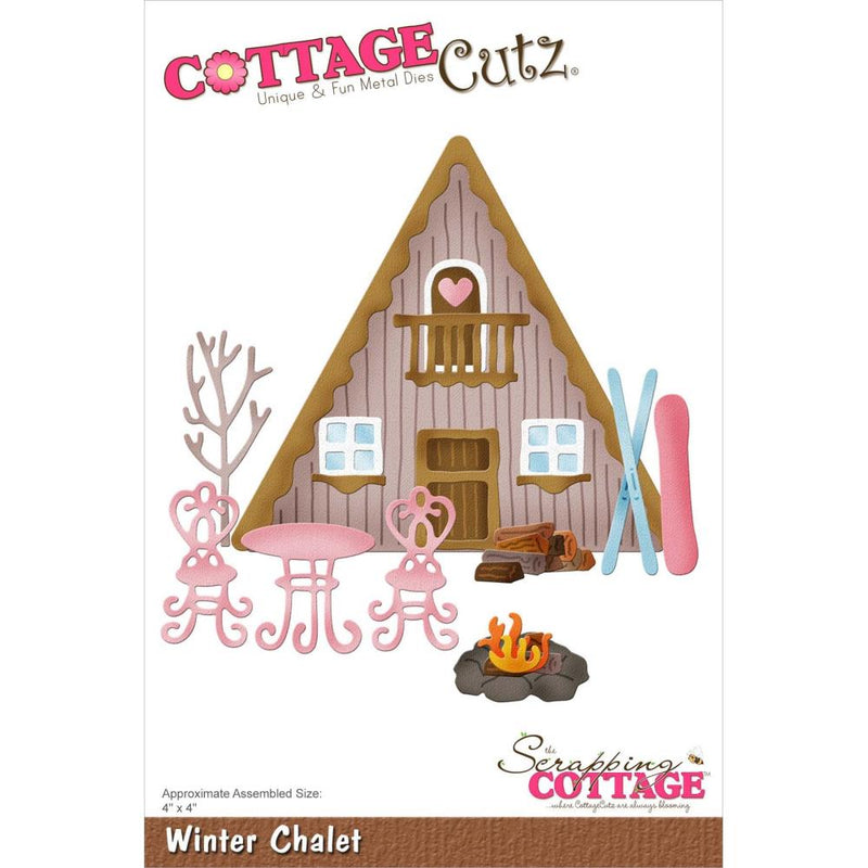 Cottage Cutz Dies - Winter Chalet, CC-962