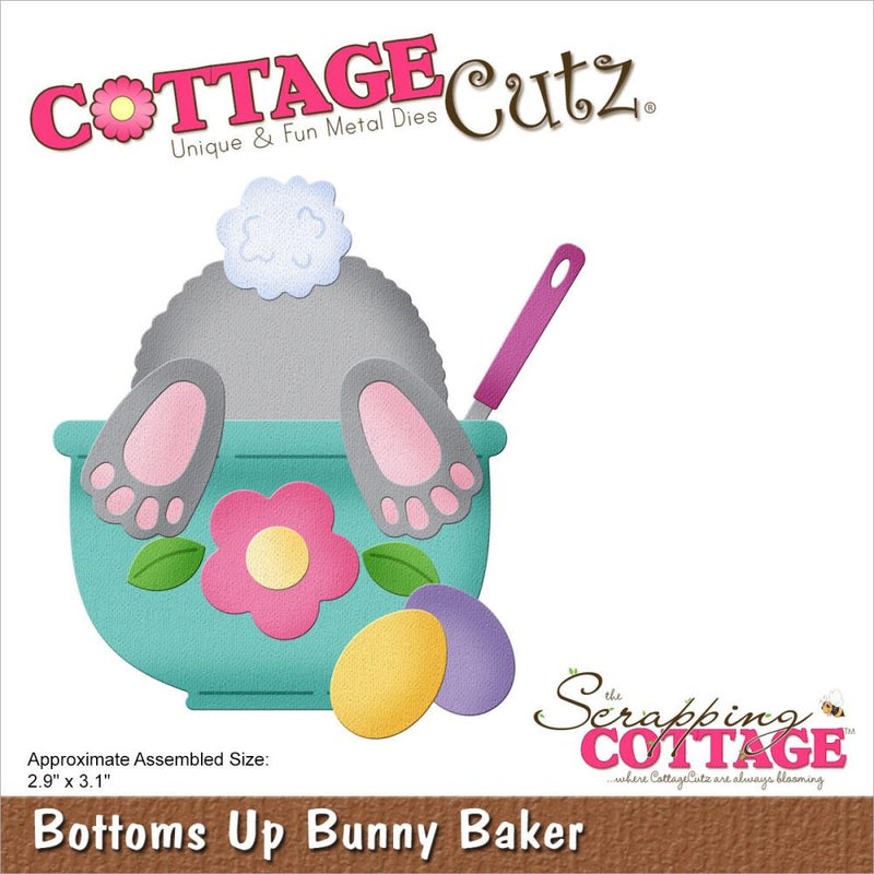 CottageCutz Dies - Bottom Up Bunny Baker, CC-990