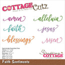 CottageCutz Dies - Faith Sentiments, CC-995