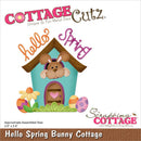 CottageCutz Dies - Hello Spring Bunny Cottage, CC-996