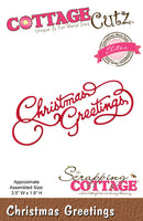CottageCutz Dies - Christmas Greetings, CCE-296
