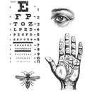 Stampers Anonymous Stamp Set - Oddities CMS083 by: Tim Holtz