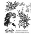 Stampers Anonymous Stamp Set - Lady Rose, CMS255 Designed by: Tim Holtz